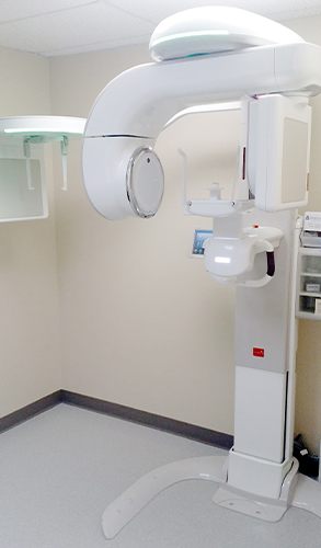 3 D C T cone beam x-ray scanner